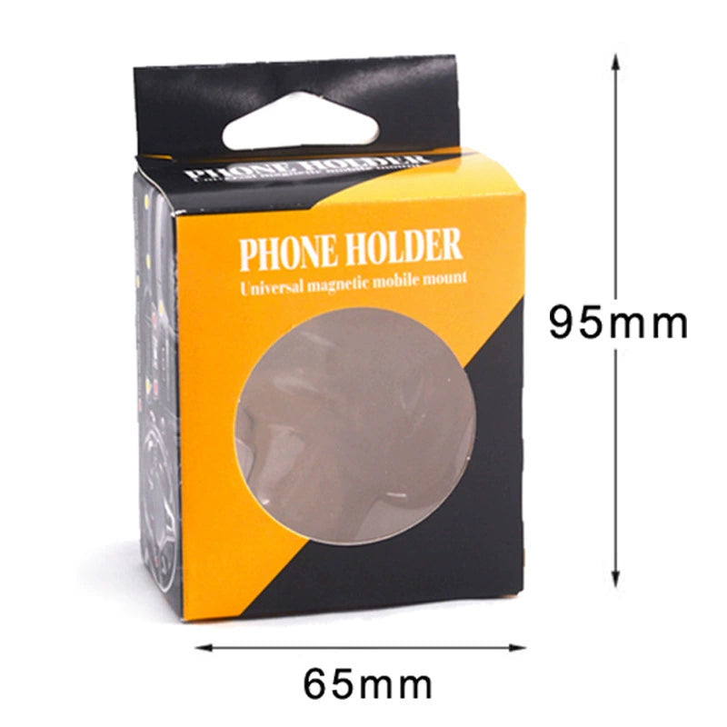 Strong Magnetic Aluminum Alloy Car Gift on-Board Bracket Magnetic Suction 360 Degrees Rotate Navigation Car Phone Holder