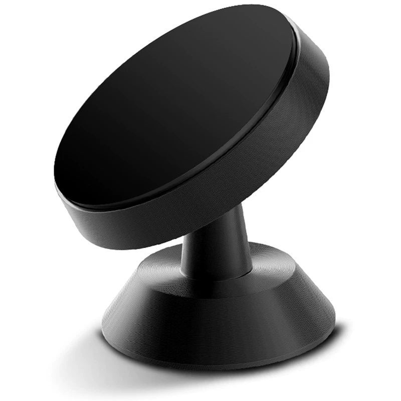 Strong Magnetic Aluminum Alloy Car Gift on-Board Bracket Magnetic Suction 360 Degrees Rotate Navigation Car Phone Holder