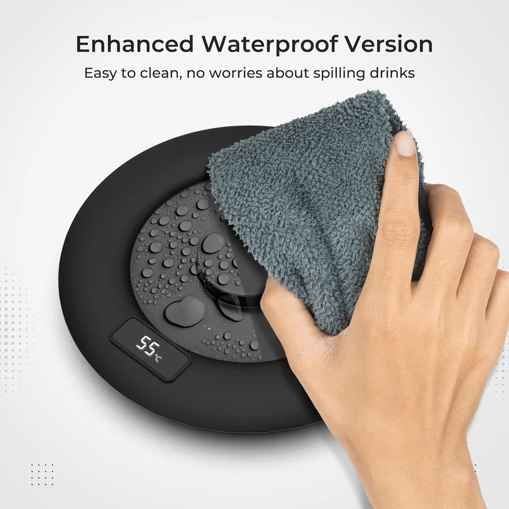 USB Coffee Cup Warm Heating Pad DC 5V Constant Temperature Coaster 3 Gear Digital Display Adjustment Timing Heater for Milk Tea