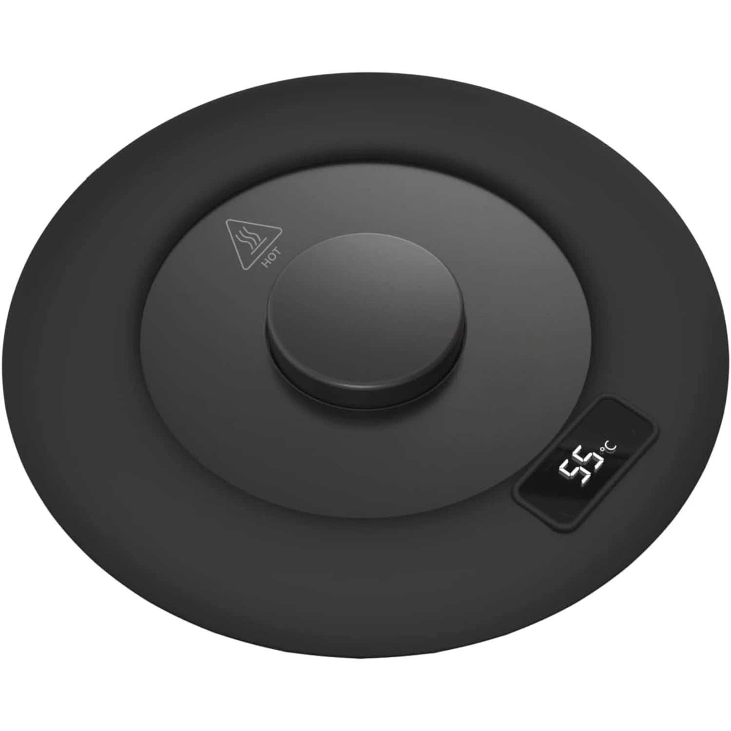 USB Coffee Cup Warm Heating Pad DC 5V Constant Temperature Coaster 3 Gear Digital Display Adjustment Timing Heater for Milk Tea